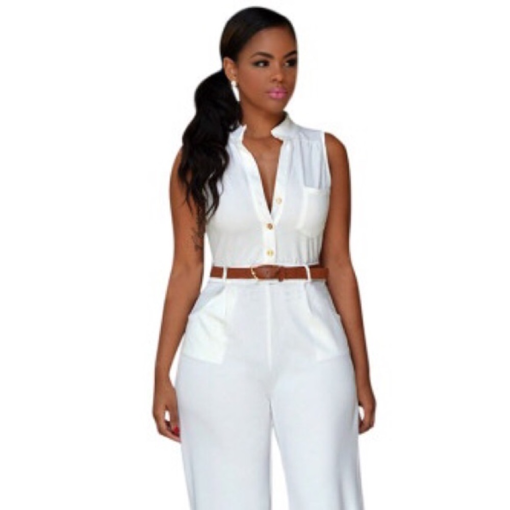 White Jumpsuit